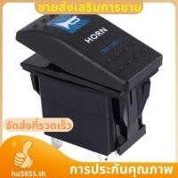 ราคา Blue Light Horn รูปแบบ LED 12V 20A 24V 10A 5 pin Rocker Toggle Switch เรือรถ hu5855th (43073929331)