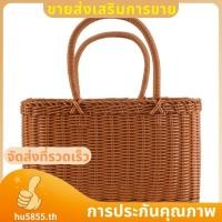 ราคา บ้านตะกร้าช้อปปิ้งมือตะกร้าผักตกแต่งตะกร้าทอการจัดดอกไม้ตะกร้าเลียนแบบหวายปิกนิกกระเป๋า ฮะ5855ไทย (40023965126)