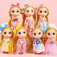 ราคา การ์ตูนเจ้าหญิงตุ๊กตาสาวเล่นบ้านของเล่นชนิดบรรจุกล่องแต่งตัวตุ๊กตาพวงกุญแจของขวัญวันเกิด (24601391083)