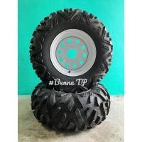 ราคา ยางพร้อแม๊ก4รู100 ขอบ12 ลายA 4รู100 ล้อเอทีวี ยางพร้อมแม๊ก4รู100 ขอบ 12 ล้อหน้า 25 8 12 ล้อหลัง 25 10 12 ราคาต่อ1 ล้อ (26422164950)