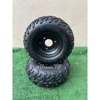 ราคา ล้อ ATV 14 5 00 6 นิ้ว พร้อมกะทะ 3 รู เฉพาะยางขอบ6 14 5 00 6 ยางล้อขอบ6 ราคาต่อ1 เส้น (27425410297)