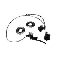 ราคา ชุดเบรครถ ATV ชุดเบรคพร้อมจาน6รู ชุดเบรคเเบบยาว สี่ล้อดัดแปลงเสริมปั้มเบรคเท้า มือ ชุดดิสเบรคไฮดรอลิก (24344302253)