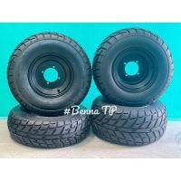 ราคา ยางเอทีวี ยางขอบ10 ยางพร้อมกระทะ4รู8 8 4รู110 ขอบ 10 ลาย เรียบ หน้า 21 7 10 หลัง 20 10 10 22 10 10 ราคาต่อ 1 เส้น (26116638321)