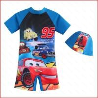 ราคา SY5 2025 ใหม่ Doraemon McQueen ฤดูร้อนการ์ตูนเด็กชุดว่ายน้ํา Quick dry Boys One Piece ชุดว่ายน้ํา SY5 (48401984644)