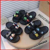 ราคา รองเท้าแตะชายหาดสีดำ กันลื่นสำหรับเด็กชาย ใส่สบายในฤดูร้อน (44369147216)