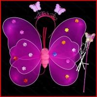 ราคา ชุดของเล่นตัวละครนางฟ้าพร้อมปีกผีเสื้อเรืองแสงและไม้กายสิทธิ์ 3 ชิ้น (41476089180)