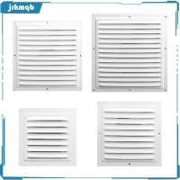 ราคา jrkmqb ฝาครอบตะแกรงระบายอากาศ ตะแกรงระบายอากาศ อลูมิเนียมอัลลอยด์ ฝาครอบกริดการกู้คืนอากาศสีขาว ฝาครอบระบายอากาศสําหรับห้องครัว โรงรถ ห้องน้ํา (44416812987)