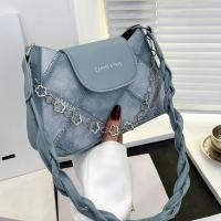 ราคา dpbtsut กระเป๋าสะพายไหล่สตรีกระเป๋าสะพาย Satchel Female Portable PU Leather Fashion Handbag for Traveling (28472153012)