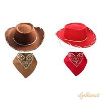 ราคา หมวกคาวบอยสำหรับเด็ก มาพร้อมผ้าพันคอ สำหรับชุดแต่งกาย (41064050422)