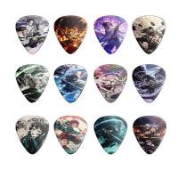 ราคา Haimu Demon Slayer Blade Tanjiro Midouzi กีตาร์ Picks 12 ชิ้น Ukulele Bass Shrrapnel Sweeping Strings 250623 (40905620498)