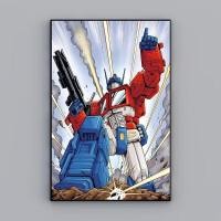 ราคา Transformers Optimus Prime Bumblebee ห้องนั่งเล่นพื้นหลังภาพวาดตกแต่งห้องนอนหอพักข้างเตียง Autobot ภาพวาด 250821 (40514326220)