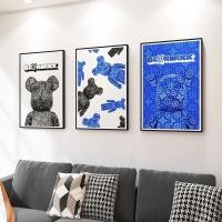 ราคา ปิด รุนแรงหมีอาคารบล็อกหมีภาพวาดตกแต่งการ์ตูนตุ๊กตาอินเทรนด์เล่นถนนสวมใส่ของเล่นร้านขายเสื้อผ้าภาพวาดหน้าต่าง 250821 (44114323367)