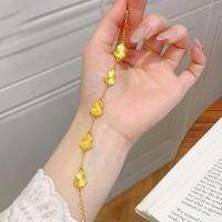 ราคา สร้อยข้อมือทองดีไซน์แบบโบราณ กะพริบเลเซอร์สวยงาม (28542420384)