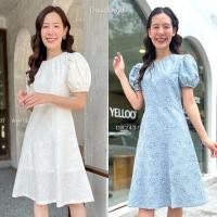 ราคา DR2437 เดรสผ้าลูกไม้ปัก ผ้าลูกไม้ลายนี้พรีเมี่ยมสุดๆ เลยค่ะ (18531632356)