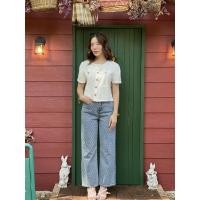 ราคา PA142 กางเกงยีนส์ ลายจุดเล็ก รุ่นนี้ผ้าเป็นยีนส์เนื้อหนา เก็บทรงสุดๆ ทรงกระบอก ผ้าไม่ยืดเลยนะคะ (41317467080)