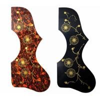 ราคา Flower Decoration EJ200 Style Acoustic Guitar Pickguard Black THPA (4343545064)