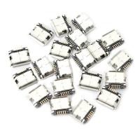 ราคา 60Pcs Micro USB B Female 5 Pin SMT Placement SMD DIP Socket Connector (1797769888)
