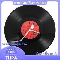 ราคา ยุโรป Retro Nostalgic Ultra Quiet นาฬิกาไวนิลบันทึกบุคลิกภาพนาฬิกาแขวน Cafe Bar ตกแต่งนาฬิกาแขวน paudnefth (49051658211)