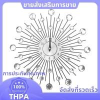 ราคา วินเทจโลหะศิลปะคริสตัลนาฬิกาแขวนหรูหราเพชรขนาดใหญ่ มอร์เดน นาฬิกาแขวนผนังนาฬิกาออกแบบตกแต่งบ้าน ศุนน์ (25993434902)