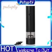 ราคา อัตโนมัติมือเดียวการดําเนินงาน ยูเอสบี ชาร์จพริกไทยเกลือขวดเครื่องบด ปรับหยาบ (54600242451)