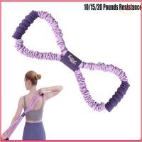 ราคา ตัวดึง8เส้น เชือกซิลิโคน 10 15 20ปอนด์ ใช้งานได้หลากหลาย สำหรับโยคะและออกกำลังกายที่บ้าน (48800667445)