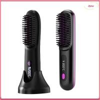 ราคา แปรงหนีบผม ไดนา เทคโนโลยีไอออนลบไร้สายที่หนีบผมไร้สายจอแสดงผลดิจิตอล จอแอลซีดี ฟรีความร้อนป้องกันความเสียหายฟรีแปรงผมดูแลเส้นผมเด (54200010458)