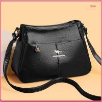 ราคา กระเป๋าสะพายไหล่ ทรง tote ขนาดใหญ่ ปรับได้ หนังแท้สีดำ สไตล์เรียบง่ายสำหรับผู้หญิง (50901405572)