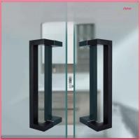 ราคา มือจับประตู ไดนา ท่อสี่เหลี่ยมสแตนเลสที่จับความหนาทนต่อการสึกหรอทั้งสองด้านมือจับประตูกระจกกันสนิมประตูไม้โลหะประตู (47550055449)