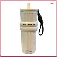 ราคา DYNA Straw ถ้วยสูญญากาศ Leakproof 710ML ขวดน้ําความร้อน Portbale พร้อมเชือกยก Cold Hot 316 สแตนเลสฉนวนถ้วยรถ (54100010426)