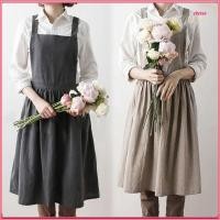 ราคา ผ้ากันเปื้อนผ้าลินิน DYNA ผ้ากันเปื้อนผ้าฝ้ายนอร์ดิก ชุดทํางานสไตล์เกาหลี (49201288800)