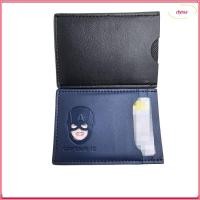 ราคา DYNA Batman Card Sleeve กระเป๋าบัตรหนังPU กันน้ำ กระเป๋าเงินCaptain America 3ช่อง กันขโมยกึ่งใบสำหรับผู้ชาย (44475493470)