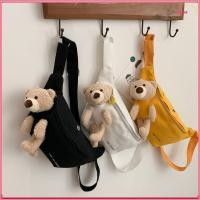 ราคา กระเป๋าคาดเอวDYNA ดีไซน์หรูจากผ้าใบ มาพร้อมลายหมีน่ารัก (27843484888)