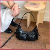 ราคา DYNA กระเป๋าสะพายข้าง วัสดุPU หลายช่องเก็บของ ออกแบบหรูหรา สีทึบสำหรับผู้หญิง (52700015352)