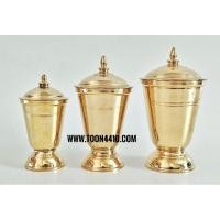 ราคา โกศทองเหลืองทรงกระปุก (11300414699)