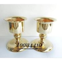 ราคา เชิงเทียนพรรษาทองเหลือง ราคาต่อคู่ ขนาด 5 7 9 12 15 ซม (20987295282)