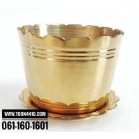 ราคา กระถางธูปจานรองทองเหลือง 3 6 นิ้ว (10605258083)
