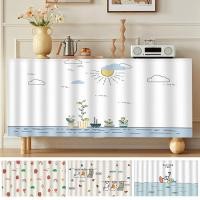 ราคา การ์ตูนคิตตี้พิมพ์ตู้ผ้าม่านไม่เจาะผ้าม่านห้องครัวกันฝุ่นสําหรับตกแต่งบ้าน (43662086193)