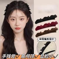 ราคา ปิ่นปักผม บุฟเฟ่ต์ผมสองชั้นกิ๊บคลาสสิกเรียบคลิปแฟชั่นสาวฤดูร้อน (27981046906)