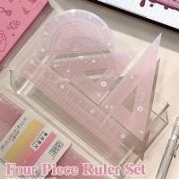 ราคา มาการอง ชุดไม้บรรทัดนักเรียนไม้บรรทัดตรงไม้บรรทัดสามเหลี่ยมและไม้โปรแทรกเตอร์สําหรับอุปกรณ์การเรียน (44469042820)