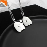 ราคา สร้อยคอรูปผีสร้างสรรค์คู่จับคู่สร้อยคอแฟชั่นจี้ของขวัญฮาโลวีน (27805023041)