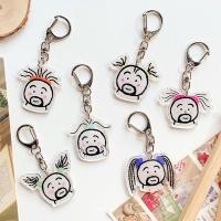 ราคา Ins Populcar ตลก Emoji พวงกุญแจ Creative Emojing รูปแบบพวงกุญแจ DIY กระเป๋านักเรียนจี้ของขวัญเพื่อน (27226390542)