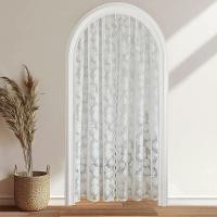 ราคา ผ้าม่านลูกไม้สีขาวลูกไม้ประตูพาร์ทิชันม่านห้องนั่งเล่นลวดลายแรเงาผ้าม่านตกแต่งบ้าน (28185329838)