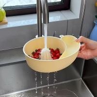 ราคา ตะกร้าระบายน้ําหอยทากน่ารัก Creative Fruit Veggie Wash Baskets Kitchen Supllies (44320905880)
