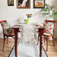 ราคา ผ้าปูโต๊ะลูกไม้หรูหรา ลายเปิดงานดีไซน์สวยงาม ทำจากผ้าลินินคุณภาพ (43324019580)