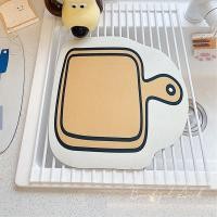 ราคา เสื่อระบายน้ําลายข้าวปั้นเสื่อดูดซับน้ําไม่สม่ําเสมอสําหรับตกแต่งโต๊ะอาหาร (41407758167)