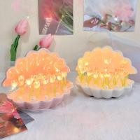 ราคา รูปเปลือกหอย ทําเอง โคมไฟดอกทิวลิปของขวัญวันวาเลนไทน์ไฟกลางคืนที่ทําด้วยมือบรรยากาศสก์ท็อปเครื่องประดับแฟนของขวัญวันเกิดของขวัญวันผู้หญิ (26364723447)