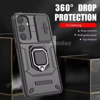 ราคา ปลอกสําหรับ Samsung Galaxy A55 A35 A56 A36 A15 A25 4G 5G 2025 เคสโทรศัพท์เกราะกันกระแทกสไลด์กล้องป้องกันแหวนสําหรับ A14LTE LTE A54 A24 A34 SamsungA55 กลับกรณี (28577748032)