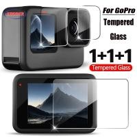 ราคา สําหรับ GoPro Hero 13 12 11 10 9 2025 ป้องกันหน้าจอกระจกนิรภัยด้านหน้าฟิล์มสําหรับ GO Pro Hero13 Hero12 Hero11 Hero10 Hero9 เลนส์กล้องป้องกันฟิล์ม (40961490611)