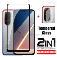 ราคา สําหรับ Xiaomi POCO M7 4G 5G M7Plus 2025 ป้องกันหน้าจอคลุมทั้งหมดกระจกนิรภัยสําหรับ Mi POCOM7 Plus กล้องเลนส์ฟิล์มโทรศัพท์กระจกป้องกัน (42864125601)
