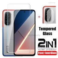 ราคา สําหรับ Xiaomi POCO M7 4G 5G M7Plus 2025 ป้องกันหน้าจอคลุมทั้งหมดกระจกนิรภัยใสสําหรับ Mi POCOM7 Plus ฟิล์มป้องกันเลนส์กล้อง (40064160539)